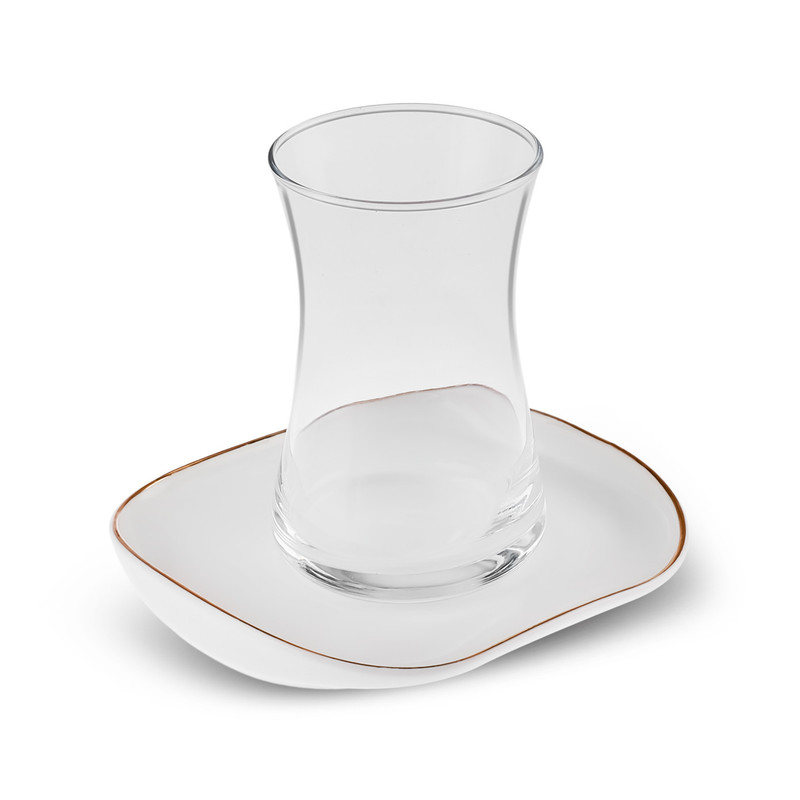 سرویس چای خوری 12 پارچه کاراجا مدل Streamline Plato