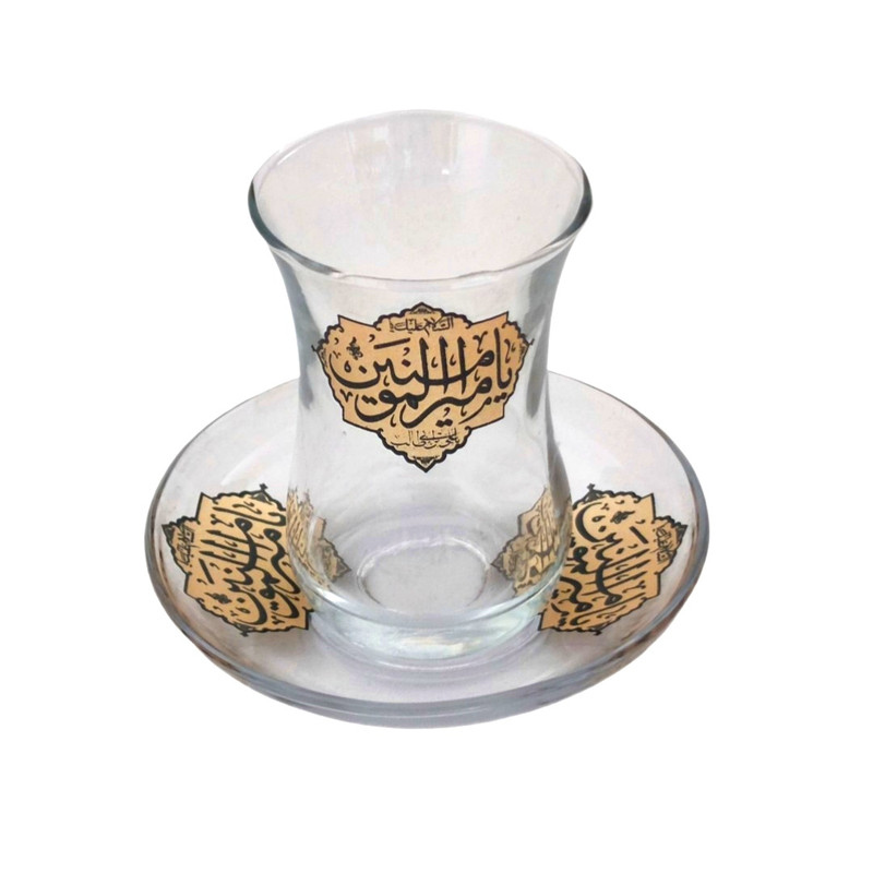 سرویس چای خوری 12 پارچه طرح امیر المومنین