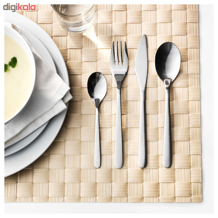 سرویس قاشق و چنگال 24 پارچه ایکیا مدل Fornuft