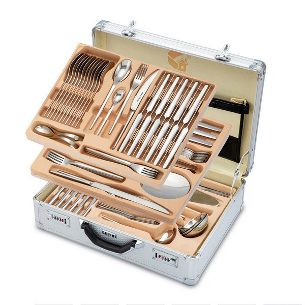 سرویس قاشق و چنگال 155 پارچه 24 نفره جی فی نی مدل 168