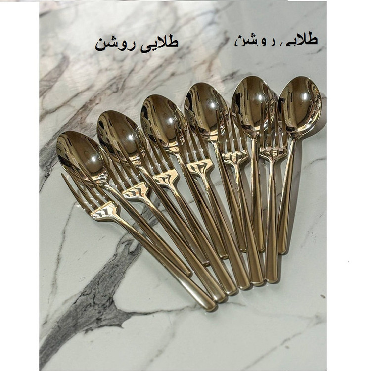 سرویس قاشق و چنگال 88 پارچه 24 نفره لایف اسمایل مدل CUT-88-8