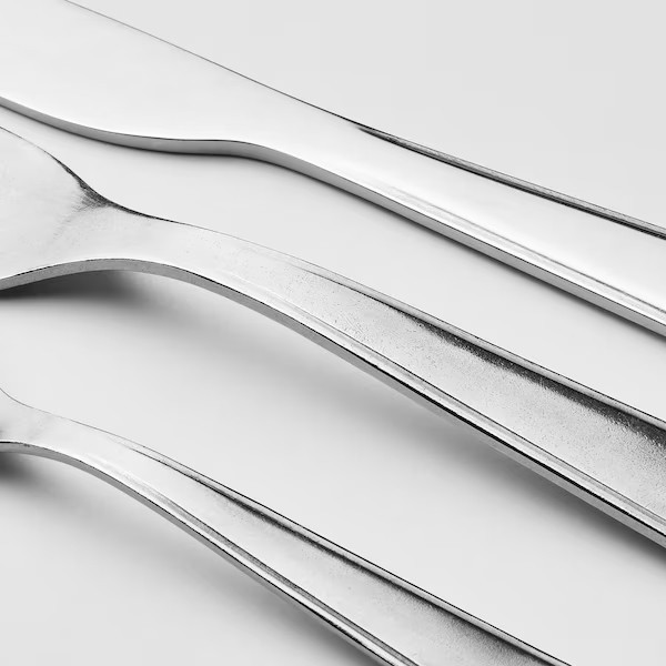سرویس قاشق و چنگال 24 پارچه به مراه نظم دهنده ایکیا سری VIMPELFISK