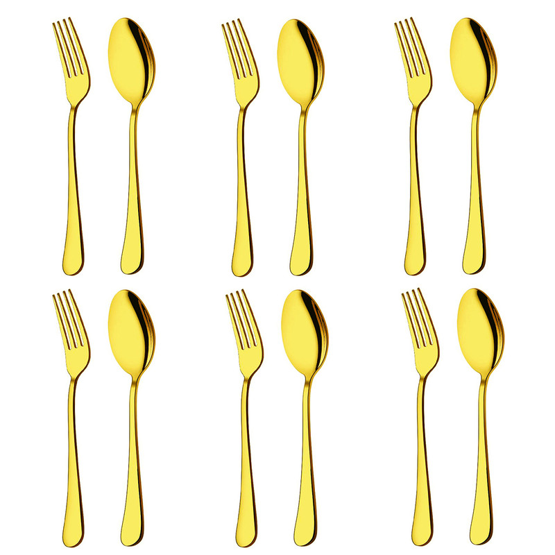 سرویس قاشق و چنگال 12 پارچه مدل CUTLERY
