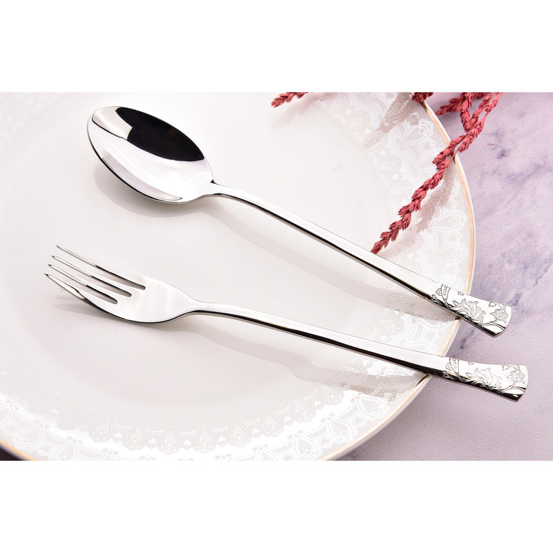 سرویس قاشق و چنگال 12 پارچه 6 نفره یونیک کد 5815A