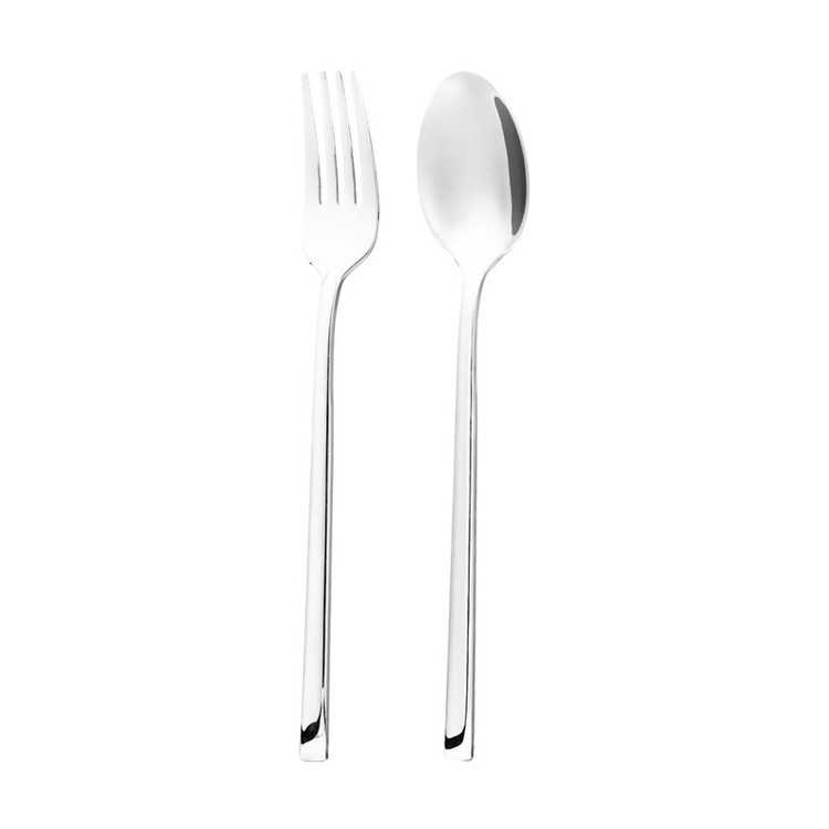 سرویس قاشق، چنگال و کارد استیل 146 پارچه 30 نفره کابان مدل 197