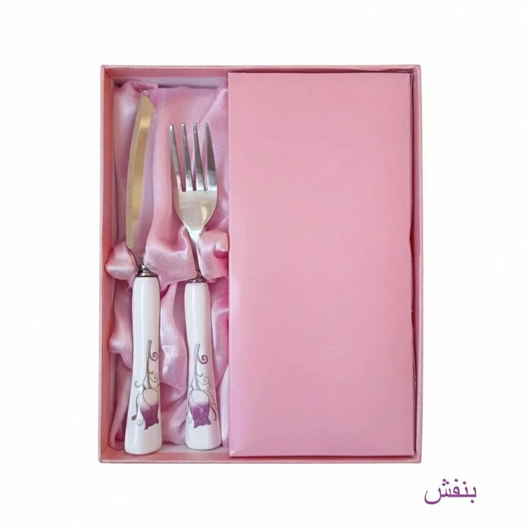 ست کارد و چنگال 12 پارچه 6 نفره مدل Rose103