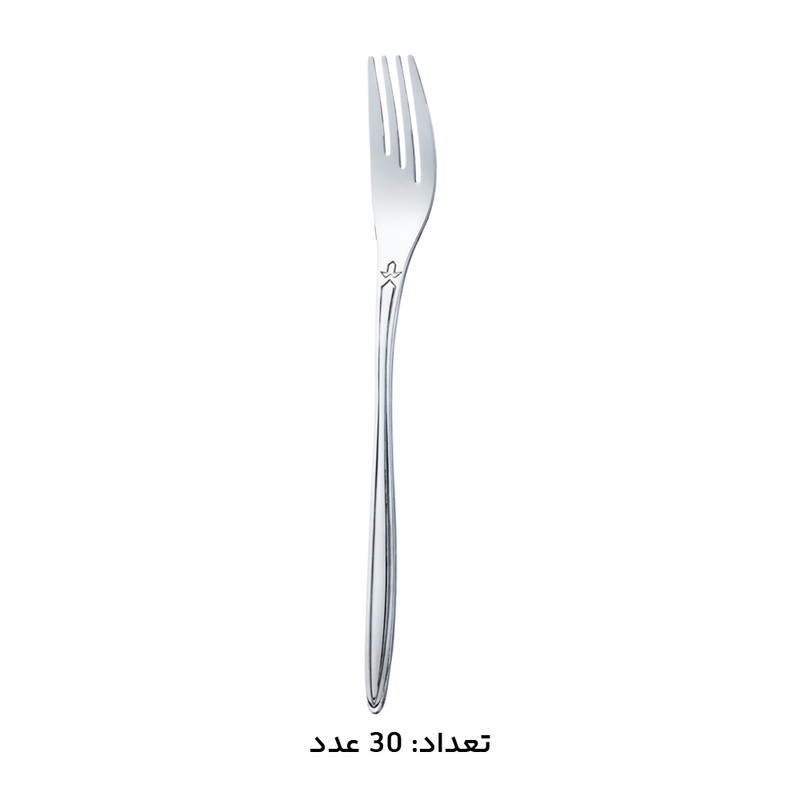 سرویس قاشق، چنگال و کارد استیل 146 پارچه 30 نفره کابان مدل 185