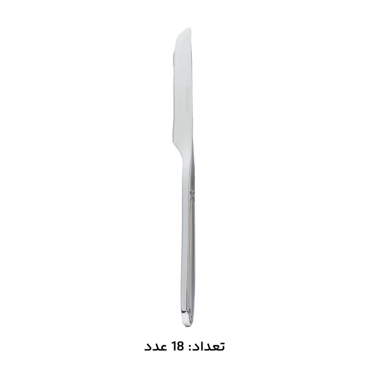سرویس قاشق، چنگال و کارد استیل 146 پارچه 30 نفره کابان مدل 185
