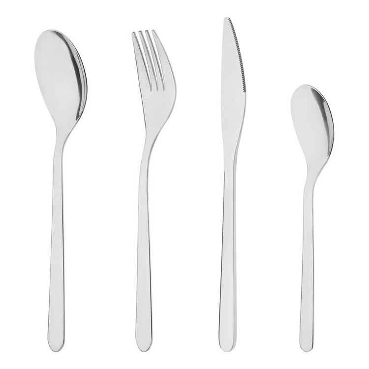 سرویس قاشق، چنگال و کارد 24 پارچه ایکیا 6 نفره مدل FÖRNUFT کد 700.149.99