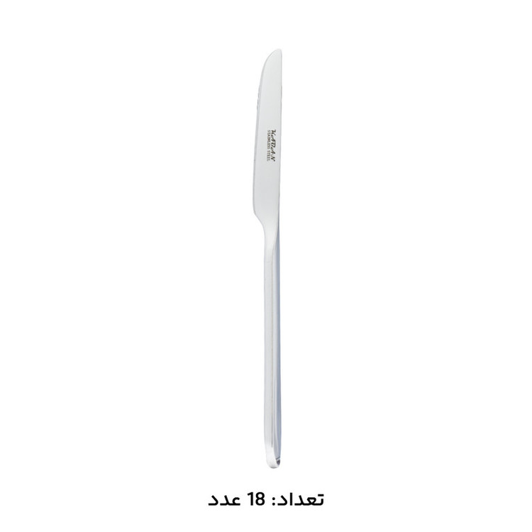 سرویس قاشق، چنگال و کارد استیل 146 پارچه 30 نفره کابان مدل 163