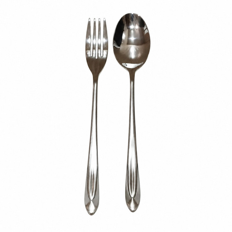سرویس قاشق و چنگال 12 پارچه 6 نفره ریور مدل پروانه کد TP8346