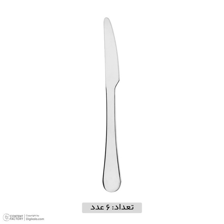 سرویس قاشق و چنگال 32 پارچه 6 نفره صنایع استیل ایران مدل مدیوم پارما