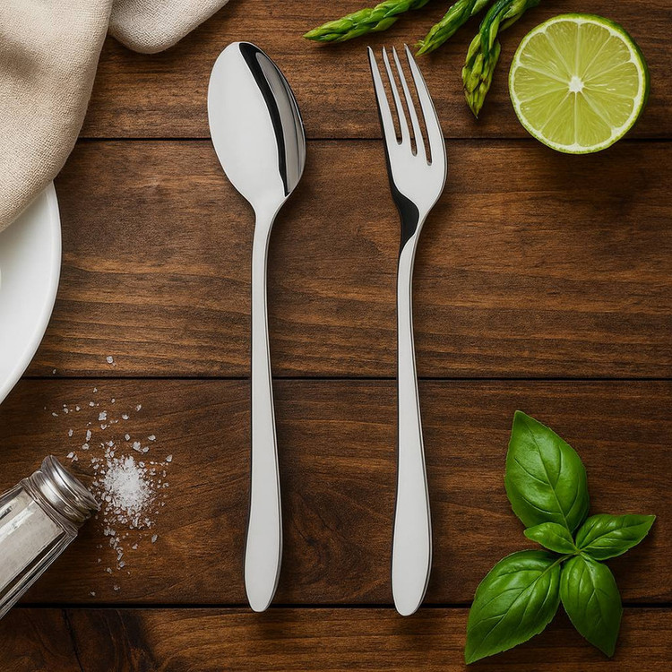 سرویس قاشق و چنگال 12 پارچه راشن باخ مدل هامبورگ