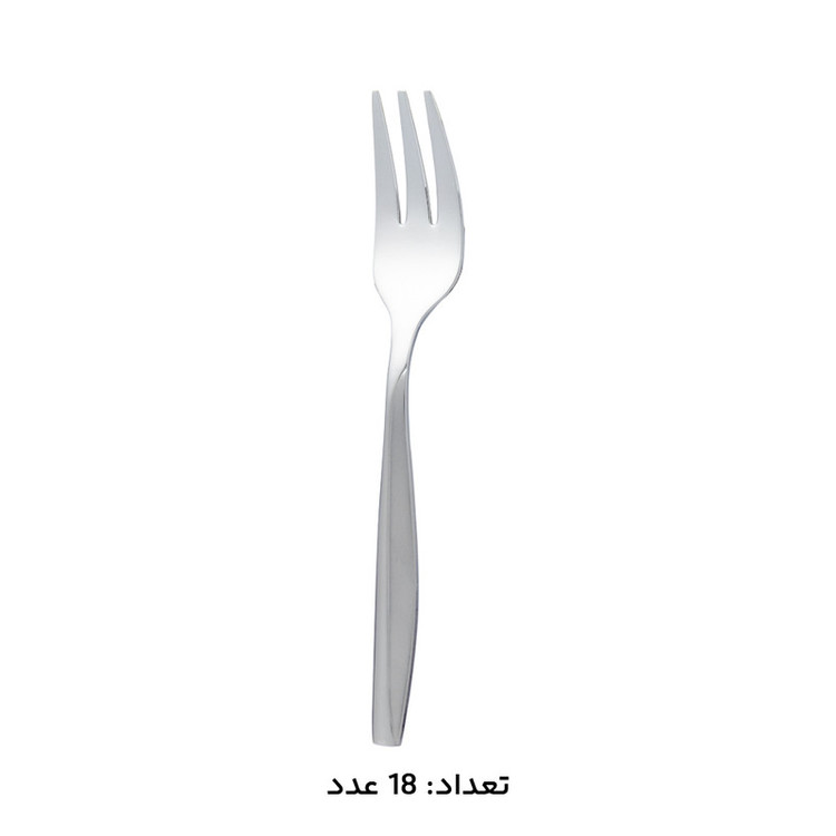 سرویس قاشق، چنگال و کارد استیل 146 پارچه 30 نفره کابان مدل 019
