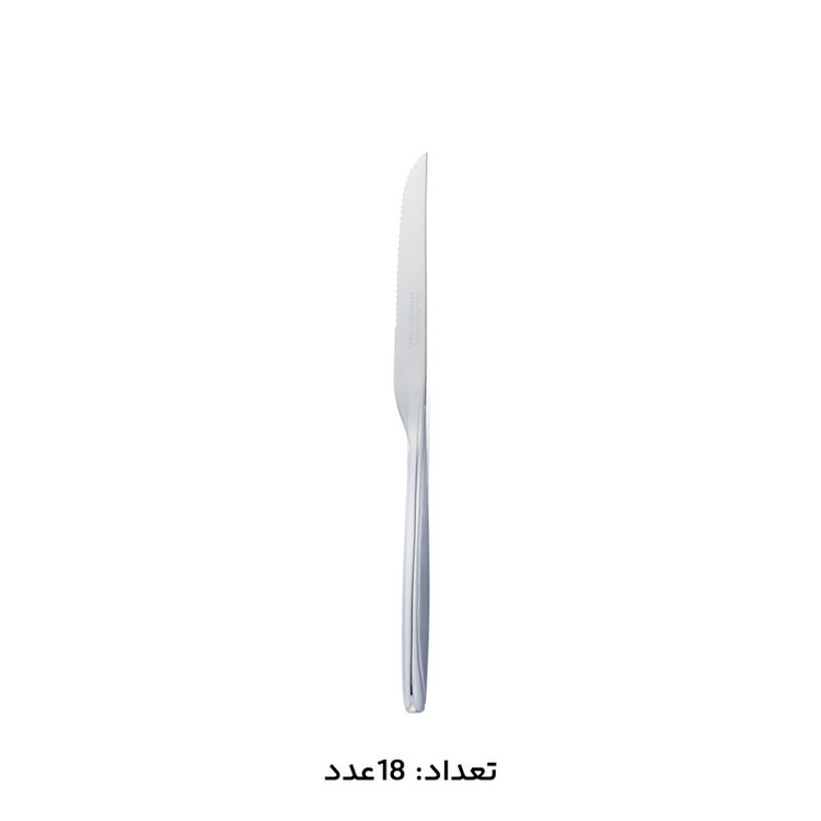 سرویس قاشق، چنگال و کارد استیل 146 پارچه 30 نفره کابان مدل 019