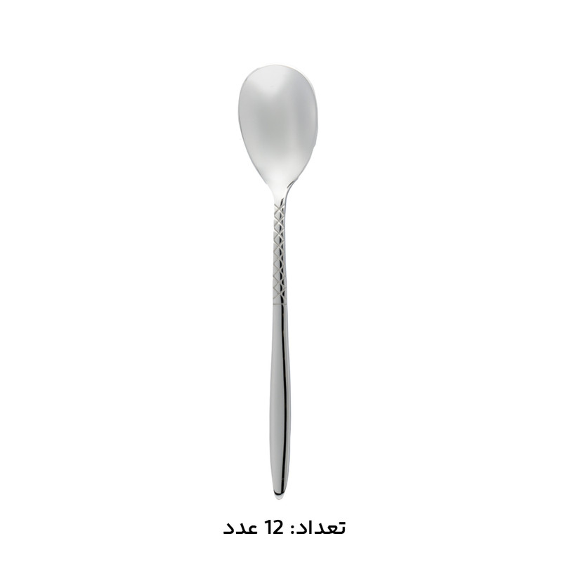 سرویس قاشق، چنگال و کارد استیل 146 پارچه 30 نفره کابان مدل 166