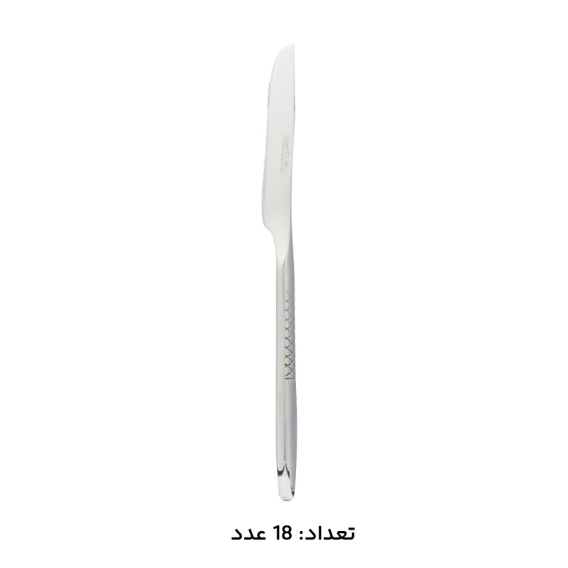 سرویس قاشق، چنگال و کارد استیل 146 پارچه 30 نفره کابان مدل 166