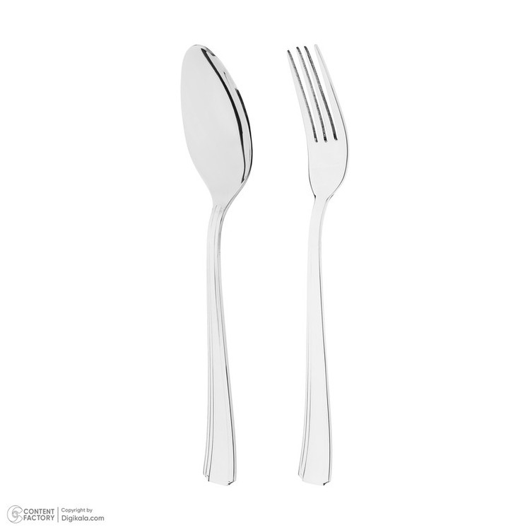 سرویس قاشق و چنگال 12 پارچه پاشا مدل ورونا لارج