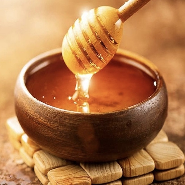قاشق عسل خوری مدل چوبی کد a 133 بسته 2 عددی