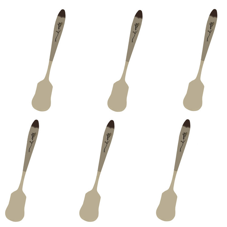 قاشق بستنی خوری کد FR23 بسته 6 عددی