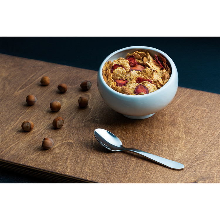 قاشق چایخوری ناب استیل مدل ورونا بسته 6 عددی