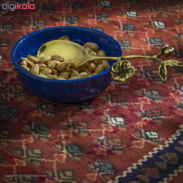 قاشق آجیل خوری طرح گل کد 03