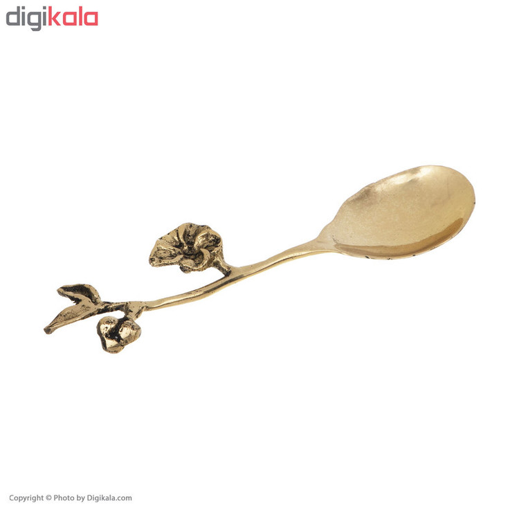 قاشق آجیل خوری طرح گل کد 03