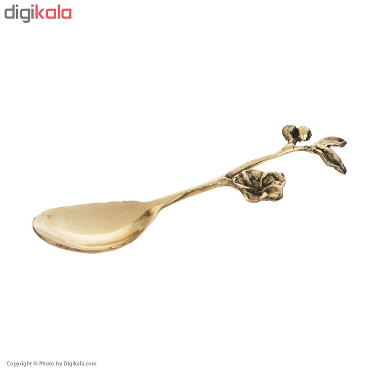 قاشق آجیل خوری طرح گل کد 03