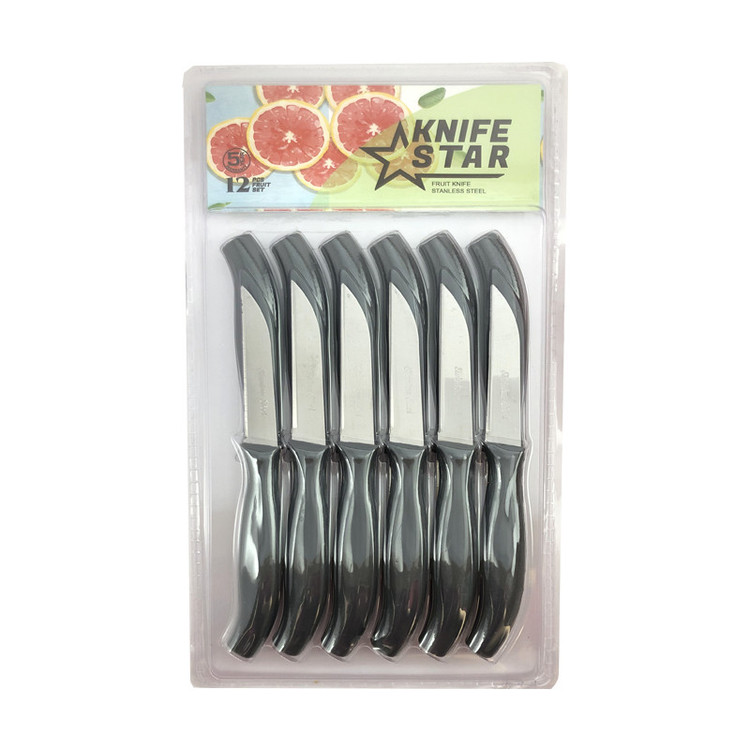 چاقو میوه خوری نایف استار مدل کلاسیک بسته 12 عددی