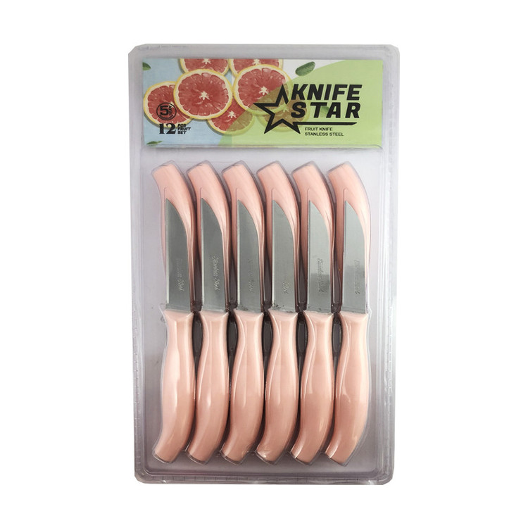 چاقو میوه خوری نایف استار مدل کلاسیک بسته 12 عددی
