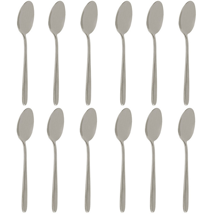قاشق قهوه خوری 12 پارچه فالکن کد 3mm