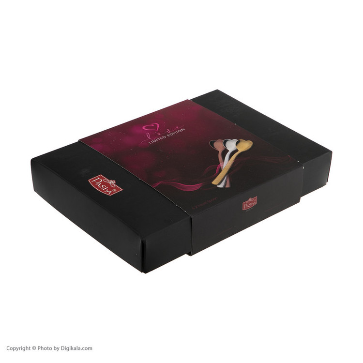 قاشق چای خوری پاشا کد 02 مجموعه 6 عددی