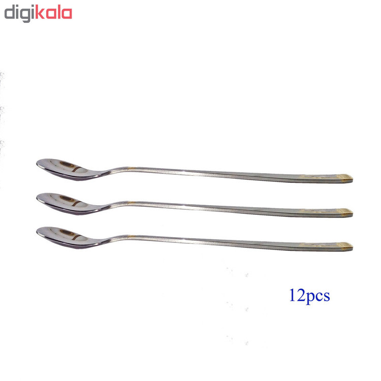 قاشق شربت خوری نیوهوم مدل HK106 طرح هخامنش بسته 12 عددی