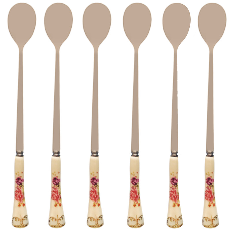 قاشق شربت خوری کد S35 بسته 6 عددی