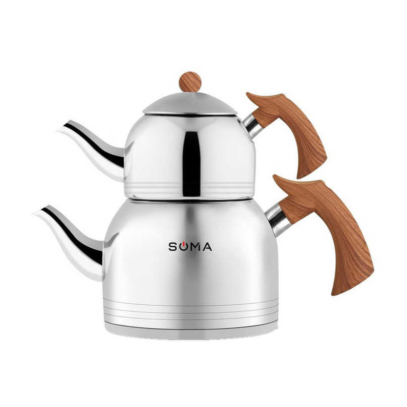ست کتری و قوری مدل so-357 گنجایش کتری 2.5 لیتر گنجایش قوری 1.2 لیتر