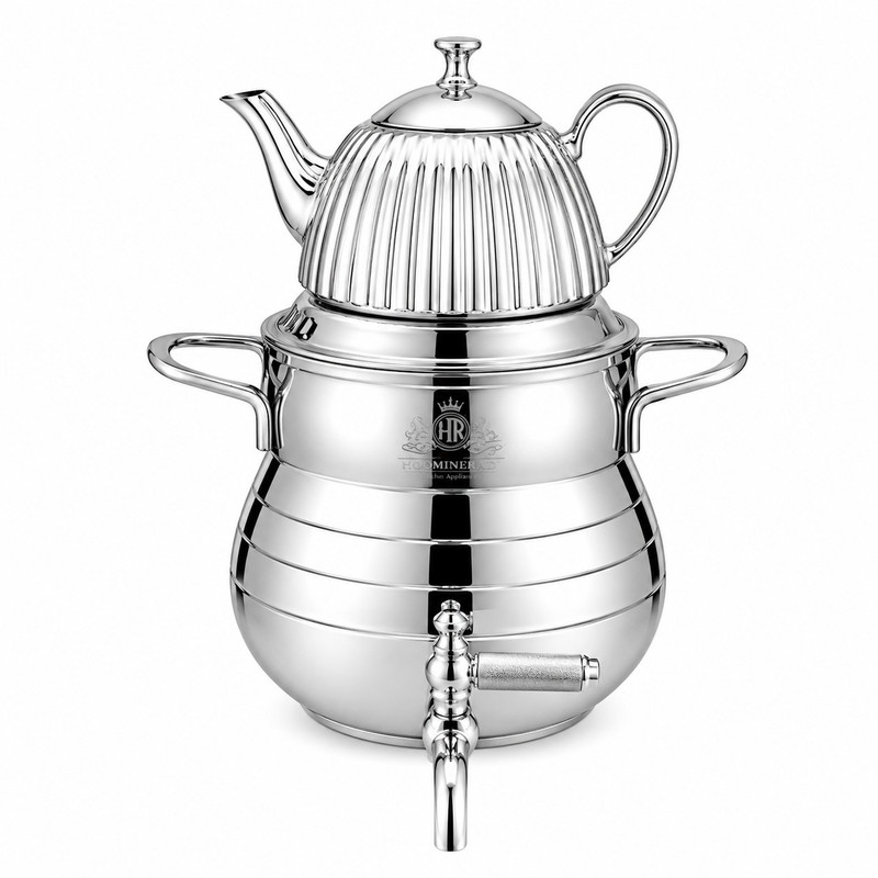 ست کتری و قوری سرهوم مدل 1017 گنجایش کتری 5 لیتر گنجایش قوری 0.5 لیتر