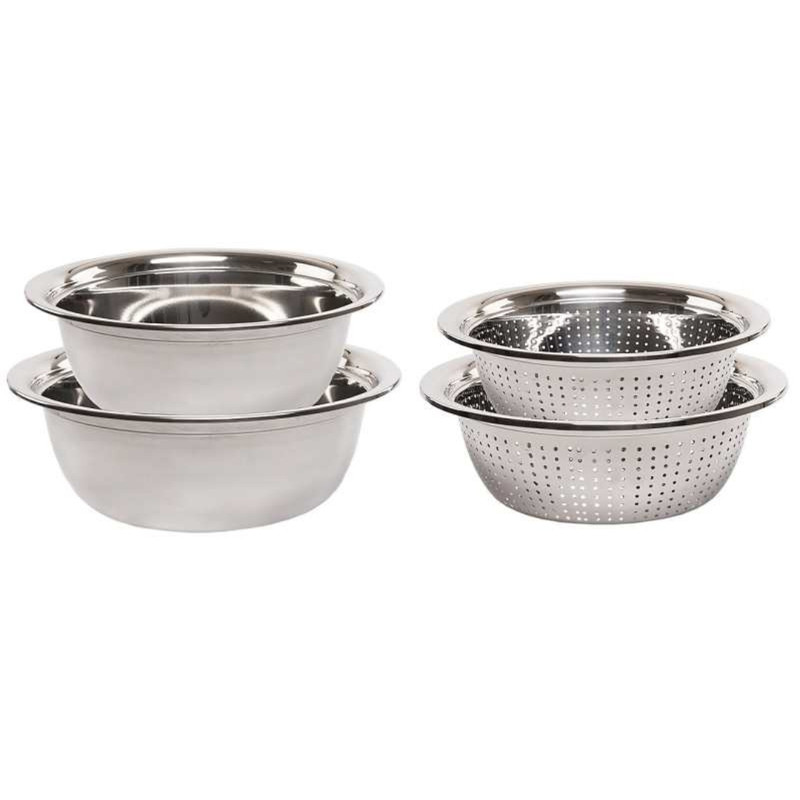 ست آبکش و لگن کد AL2638 مجموعه 4 عددی