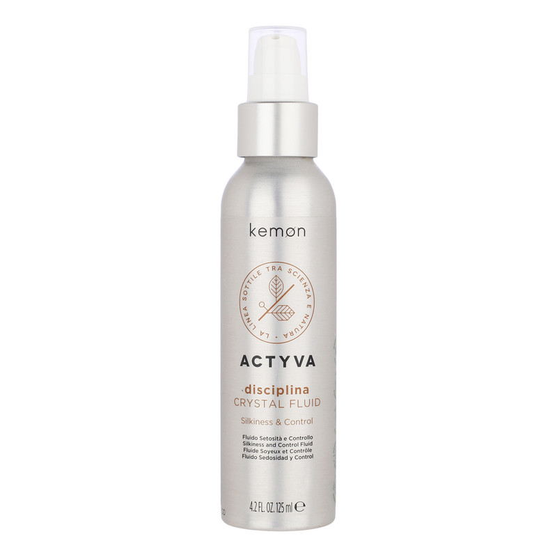 ژل مو کمون مدل actyva disciplina crystal fluid حجم 125 میلی‌لیتر