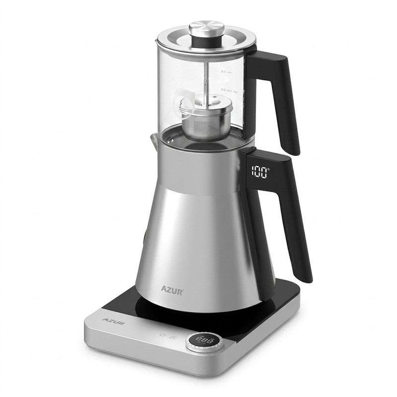 چای ساز روی هم آزور مدل AZ-675TM