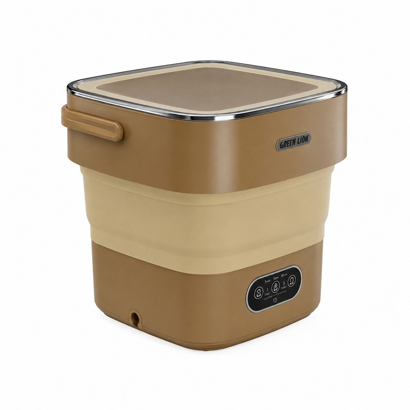 مینی‌ واش 13 کیلوگرم گرین لاین مدل fold wash mini washing machine 13L